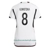 Camiseta de fútbol Alemania Leon Goretzka 8 Primera Equipación Mundial 2022 - Mujer